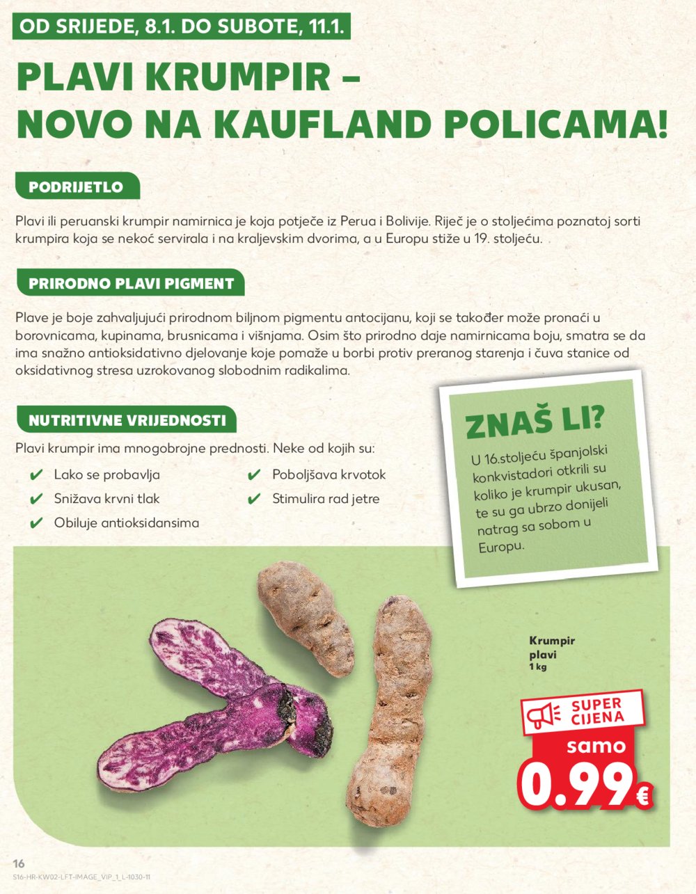 Kaufland katalog Akcija 08.01.-14.01.2025. Odabrane poslovnice