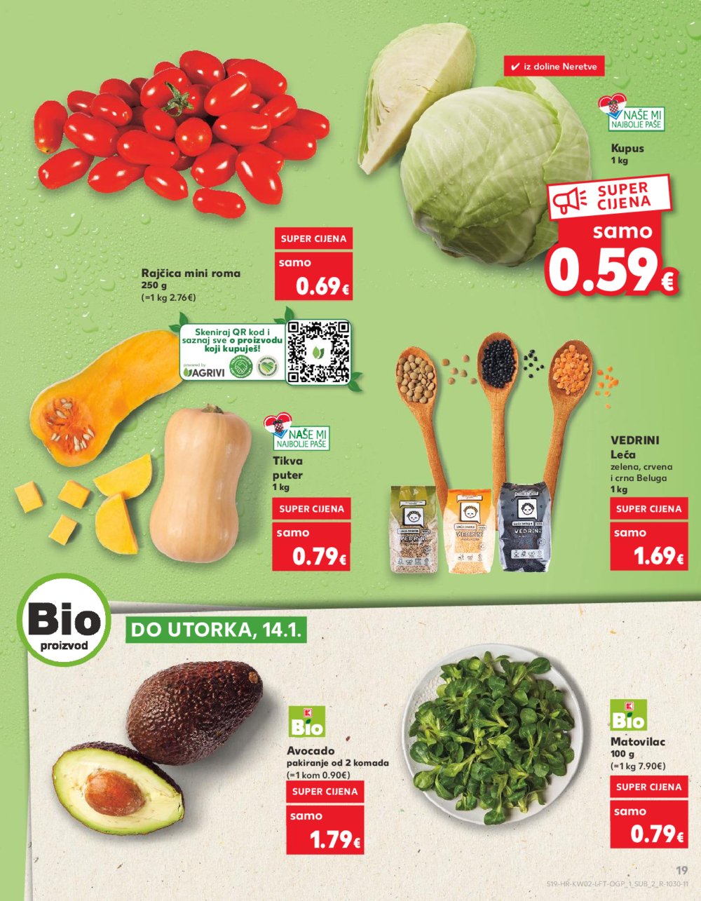 Kaufland katalog Akcija 08.01.-14.01.2025. Odabrane poslovnice