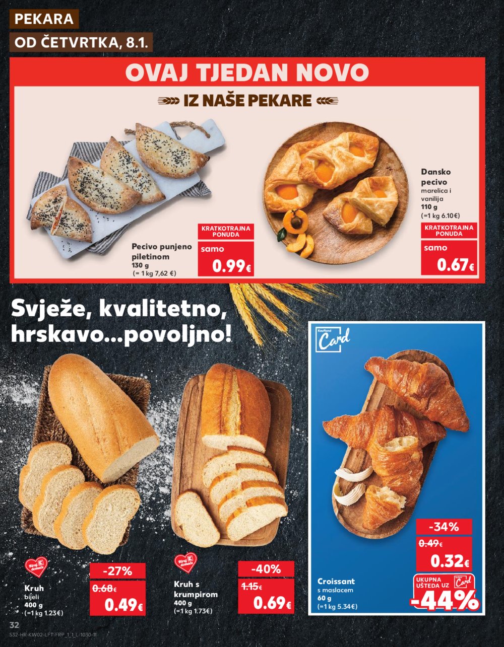 Kaufland katalog Akcija 08.01.-14.01.2025. Odabrane poslovnice