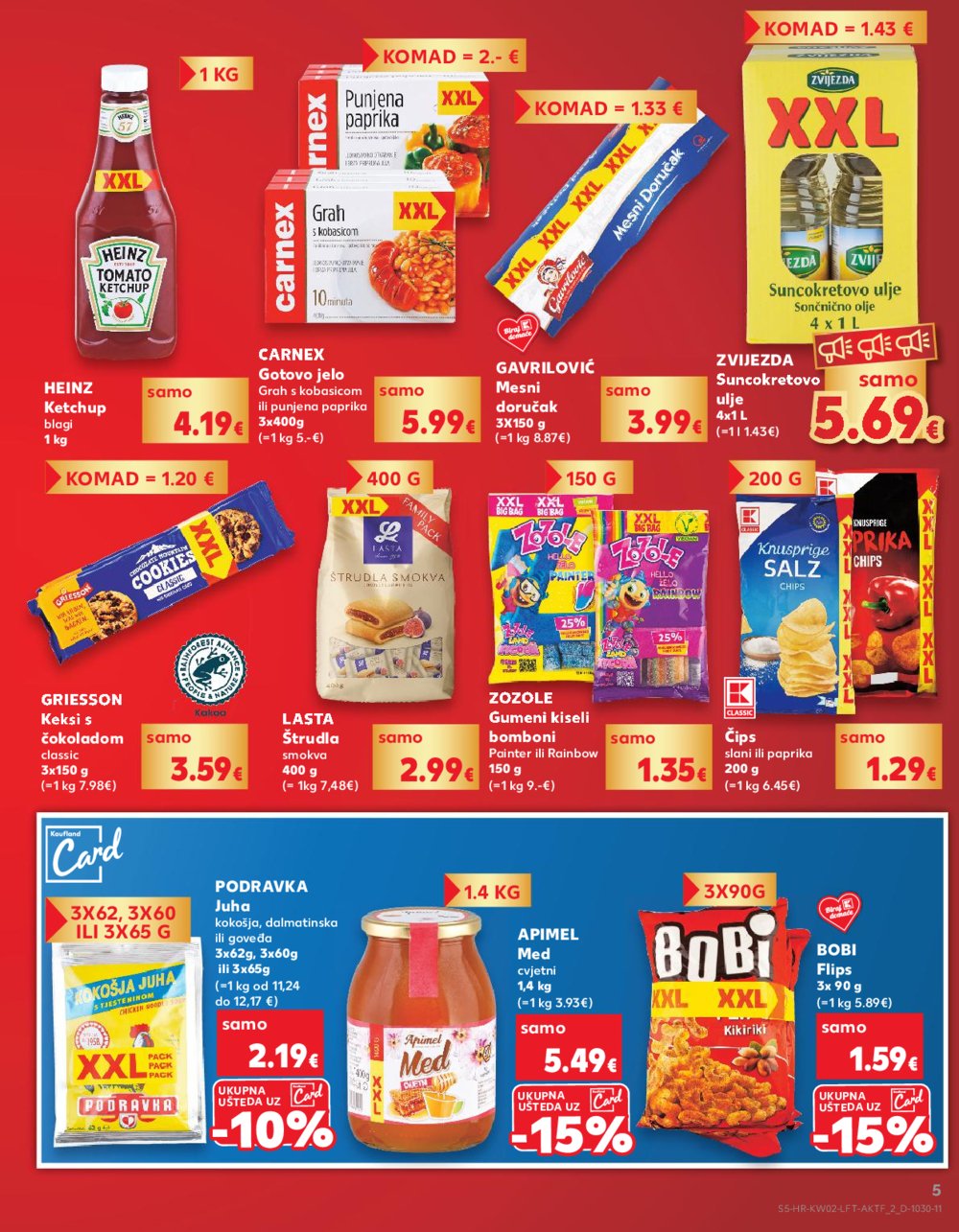 Kaufland katalog Akcija 08.01.-14.01.2025. Odabrane poslovnice