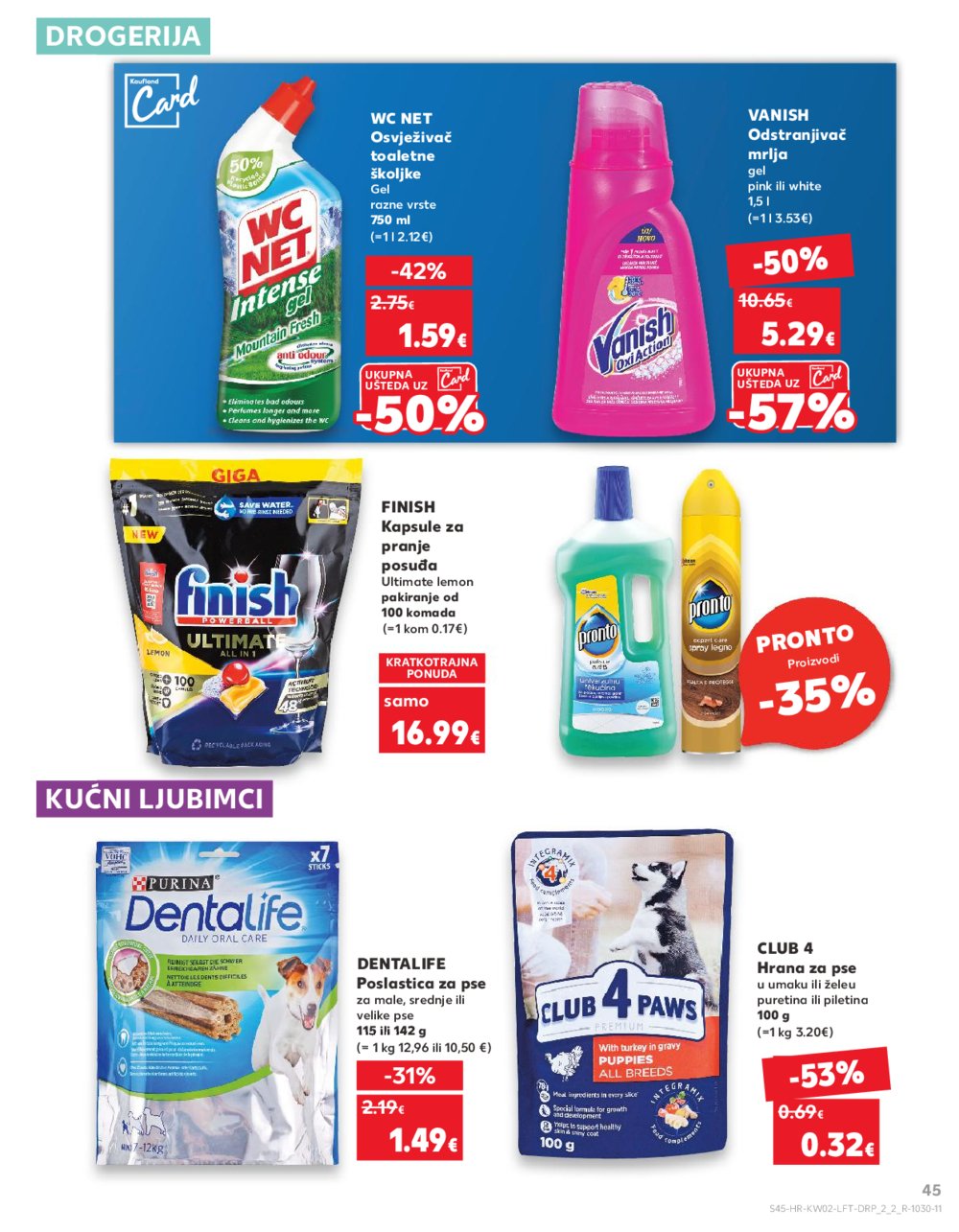 Kaufland katalog Akcija 08.01.-14.01.2025. Odabrane poslovnice