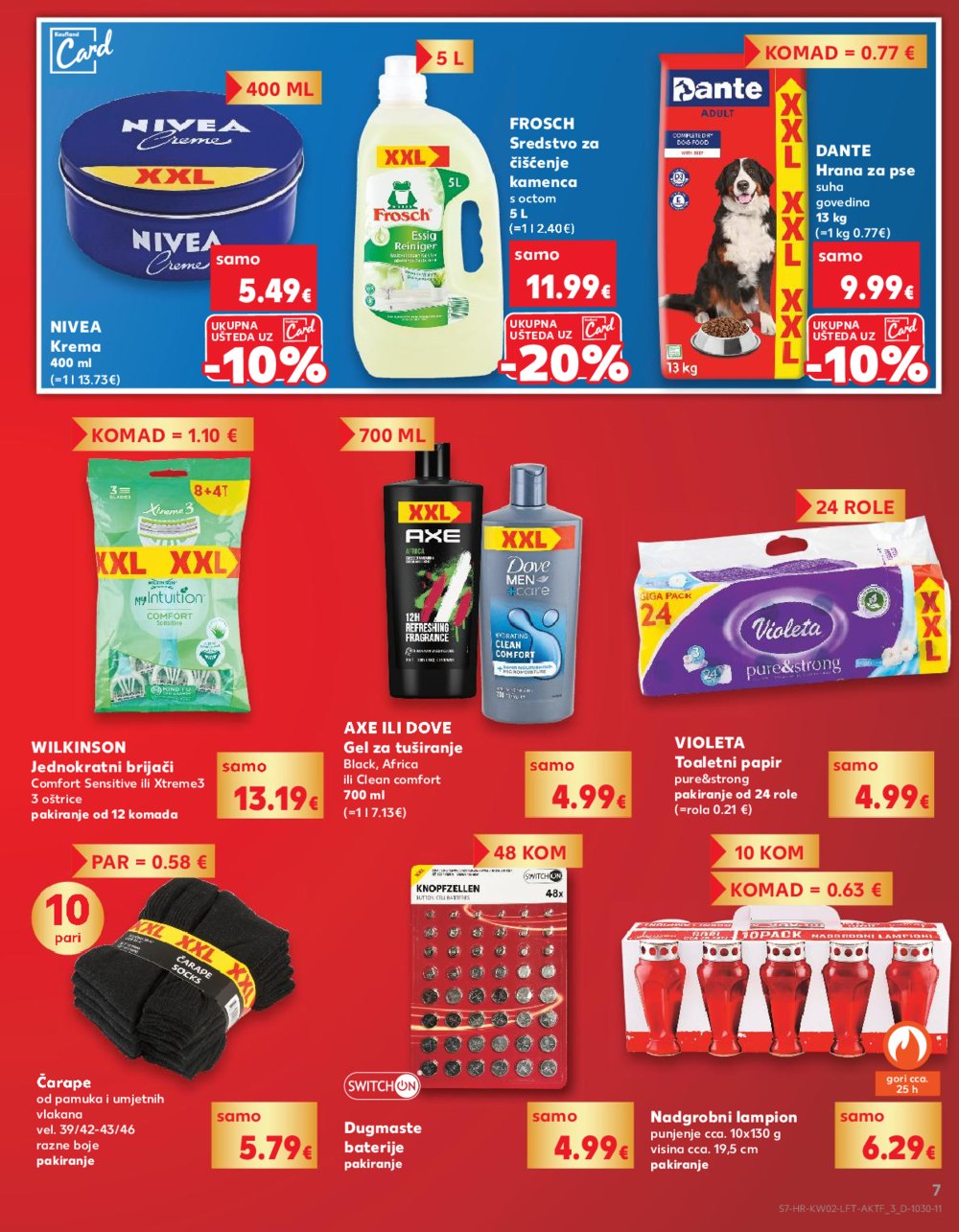 Kaufland katalog Akcija 08.01.-14.01.2025. Odabrane poslovnice