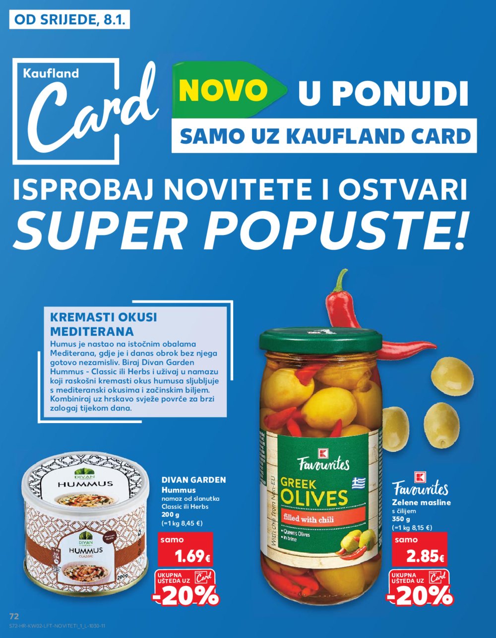 Kaufland katalog Akcija 08.01.-14.01.2025. Odabrane poslovnice