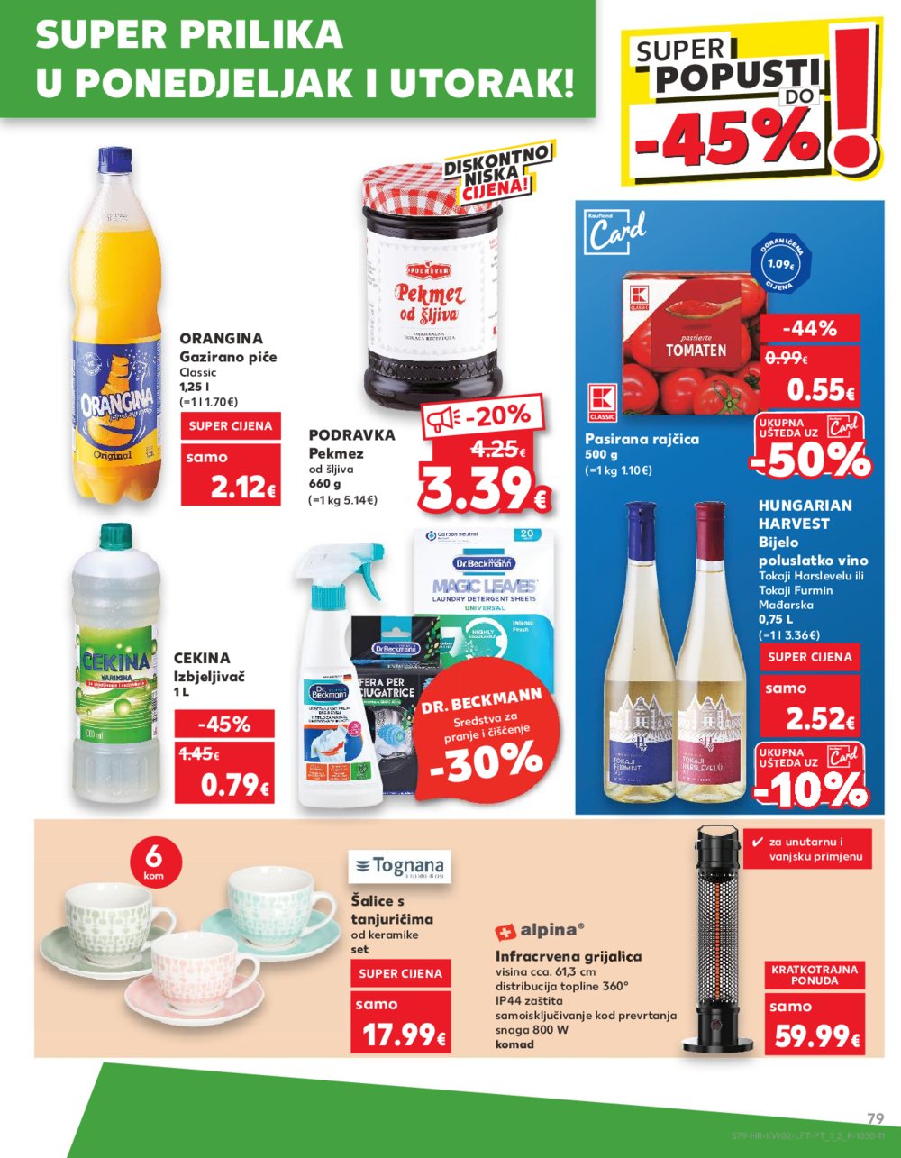 Kaufland katalog Akcija 08.01.-14.01.2025. Odabrane poslovnice