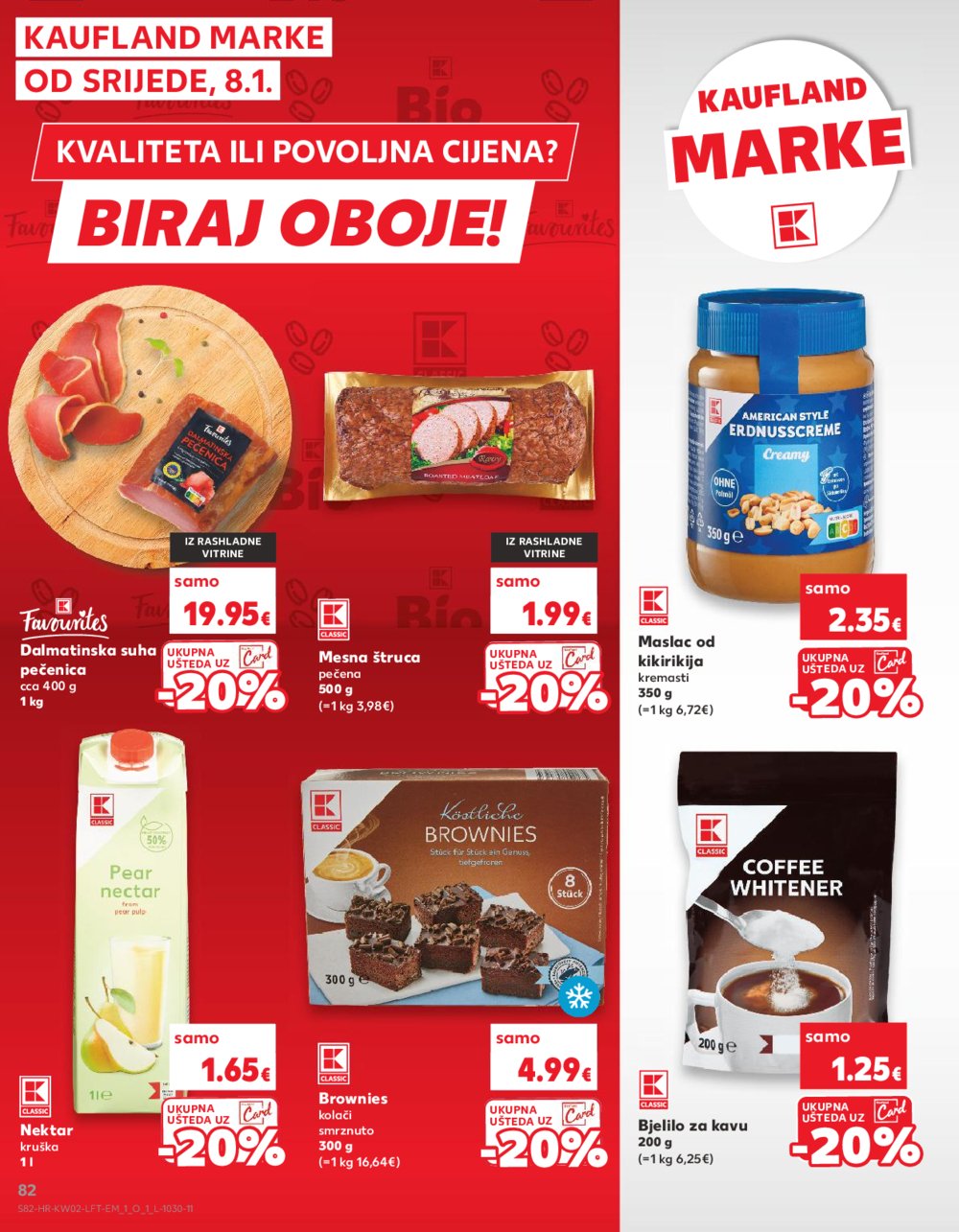 Kaufland katalog Akcija 08.01.-14.01.2025. Odabrane poslovnice