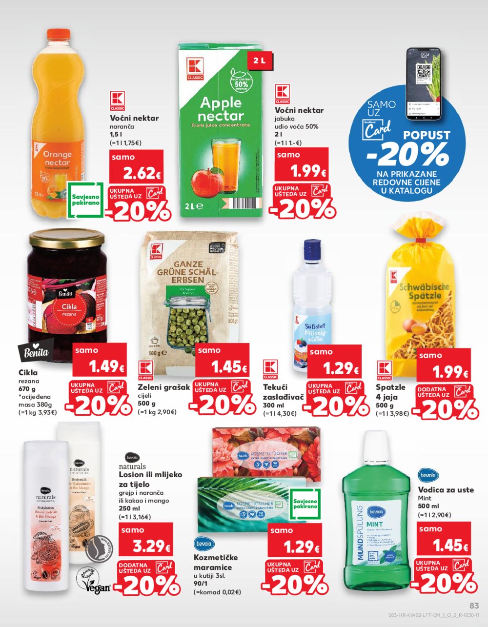 Kaufland katalog Akcija 08.01.-14.01.2025. Odabrane poslovnice