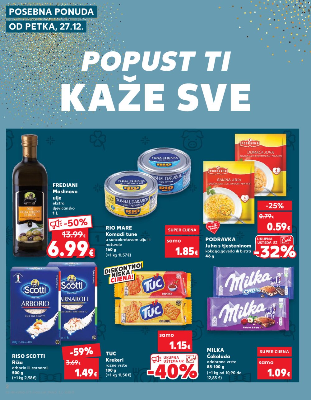 Kaufland katalog Akcija 27.12.-31.12.2024. Karlovac