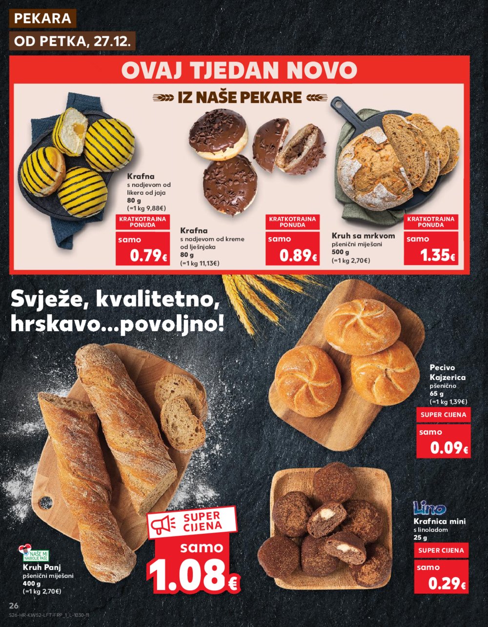 Kaufland katalog Akcija 27.12.-31.12.2024. Karlovac