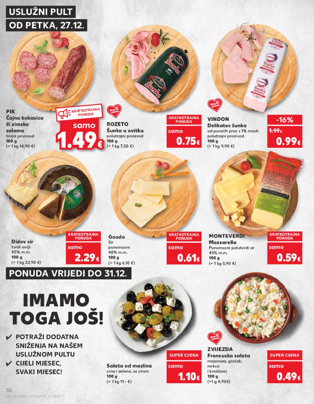 Kaufland katalog Akcija 27.12.-31.12.2024. Karlovac