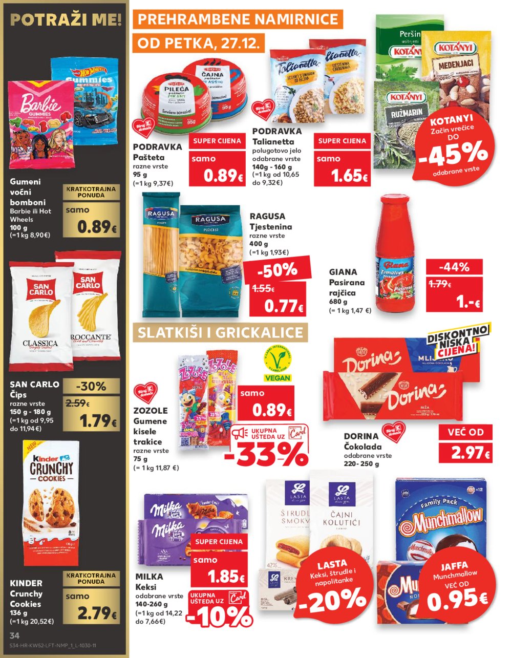 Kaufland katalog Akcija 27.12.-31.12.2024. Karlovac