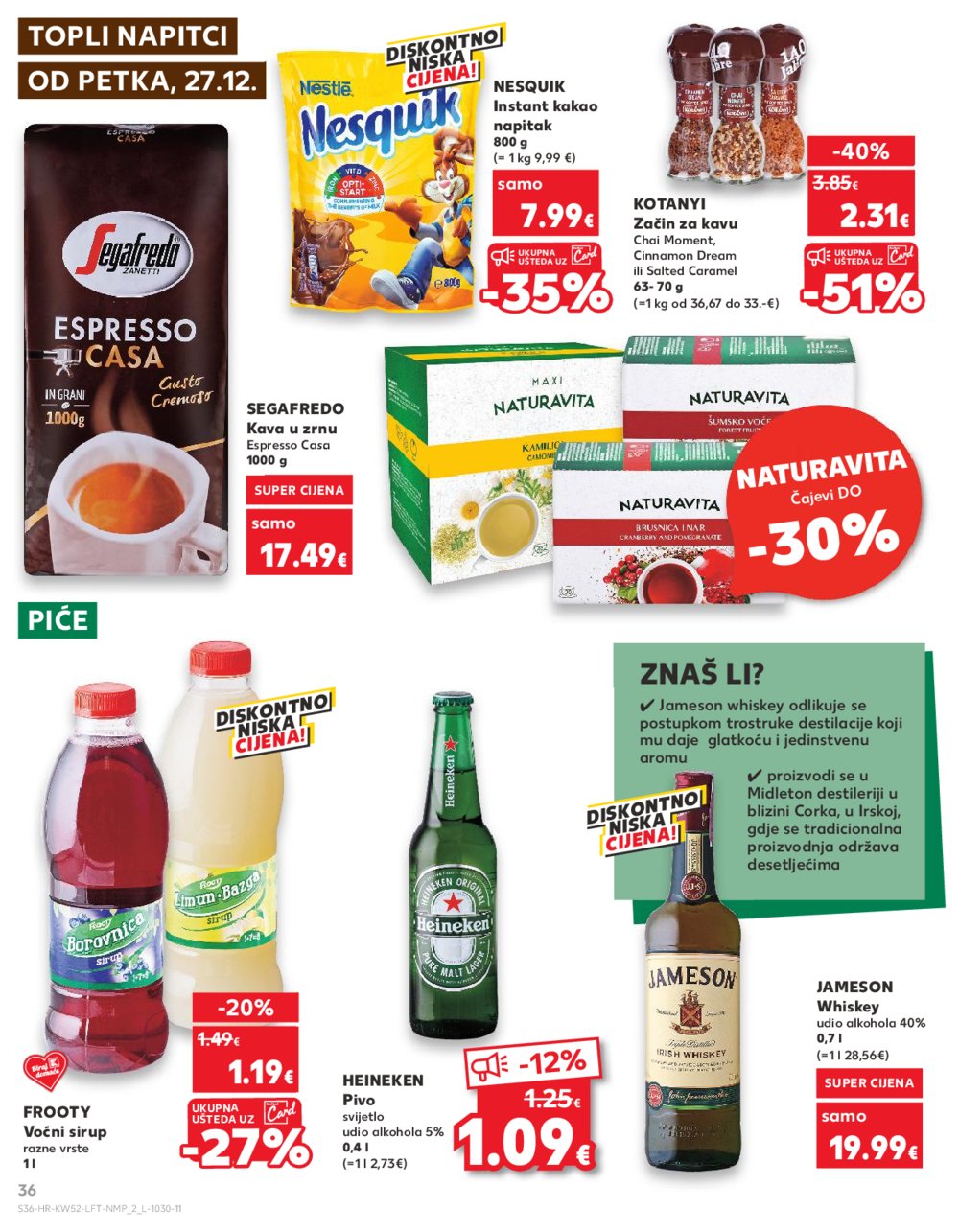 Kaufland katalog Akcija 27.12.-31.12.2024. Karlovac