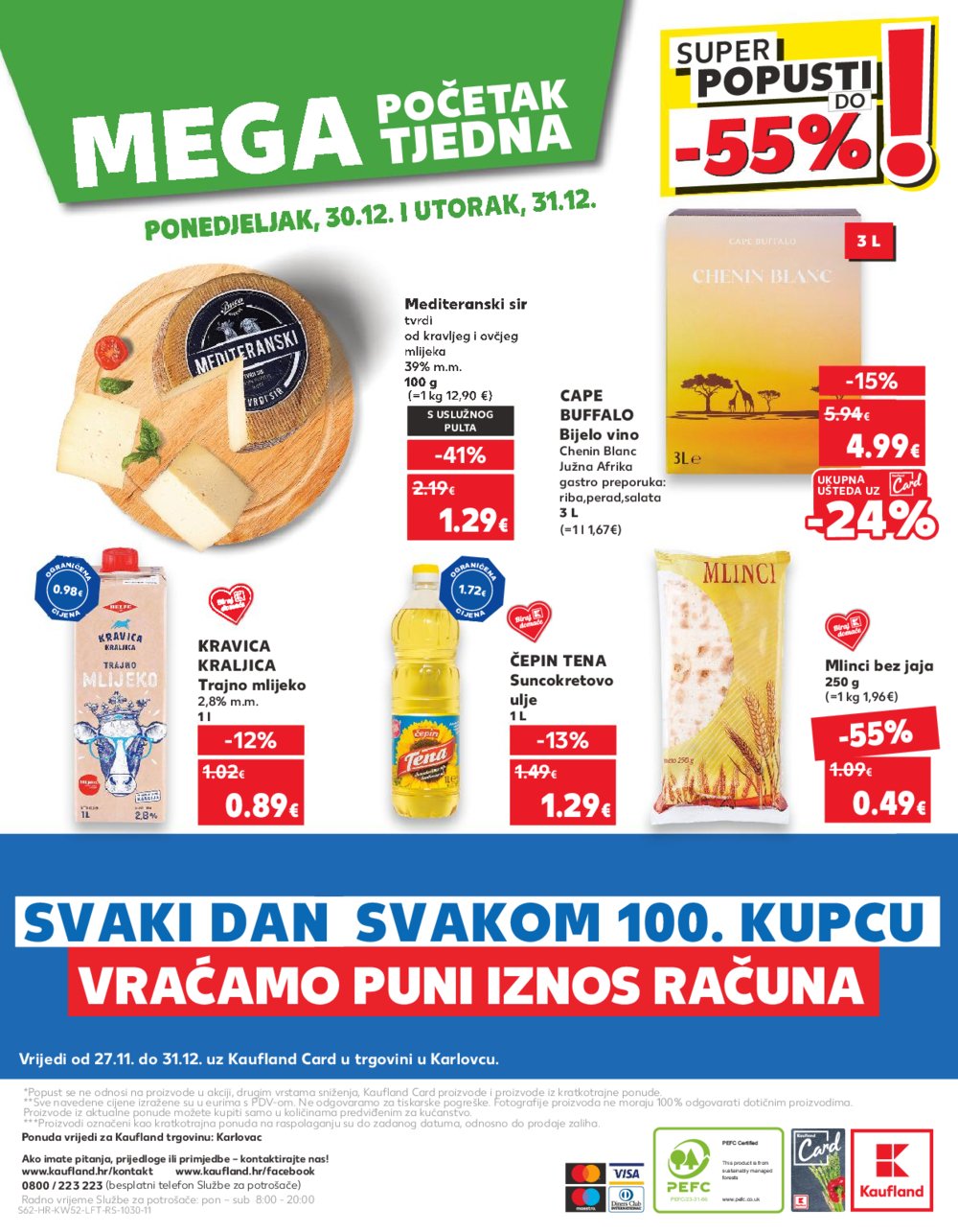 Kaufland katalog Akcija 27.12.-31.12.2024. Karlovac