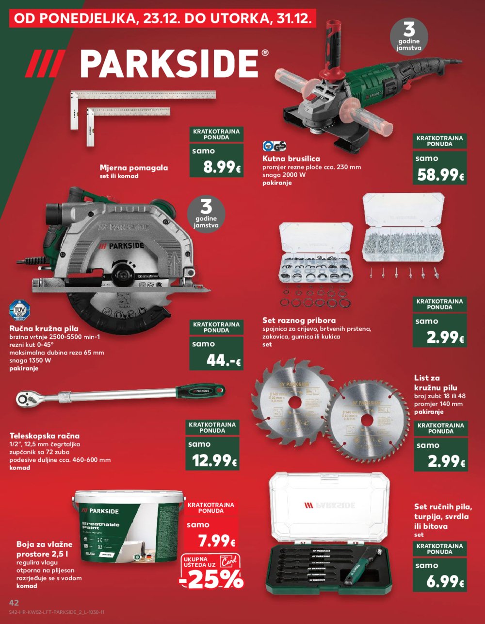 Kaufland katalog Akcija 27.12.-31.12.2024. Vinkovci