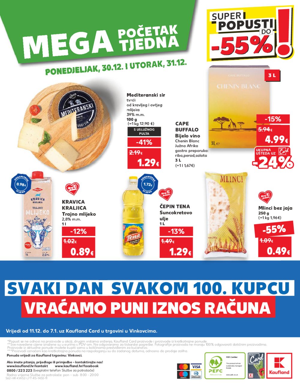 Kaufland katalog Akcija 27.12.-31.12.2024. Vinkovci