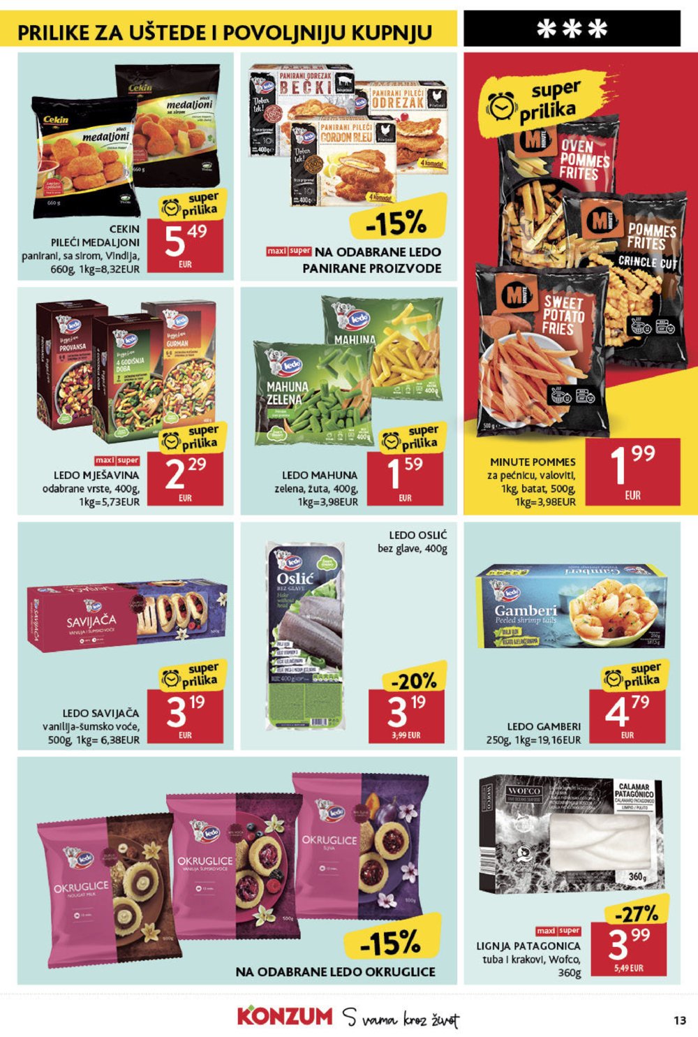 Konzum katalog Akcija 09.01.-15.01.2025.