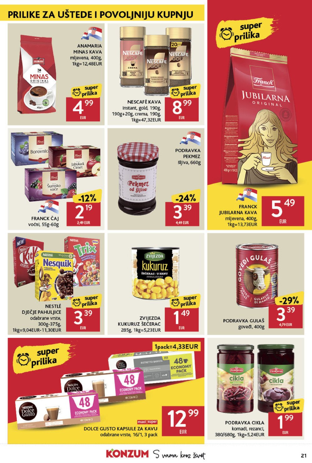 Konzum katalog Akcija 09.01.-15.01.2025.