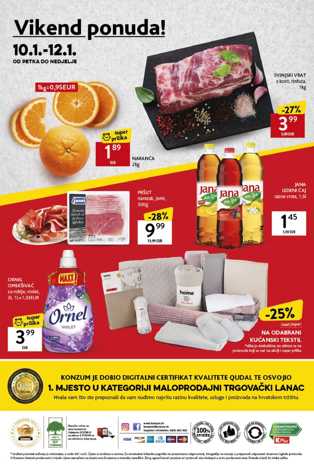 Konzum katalog Akcija 09.01.-15.01.2025.