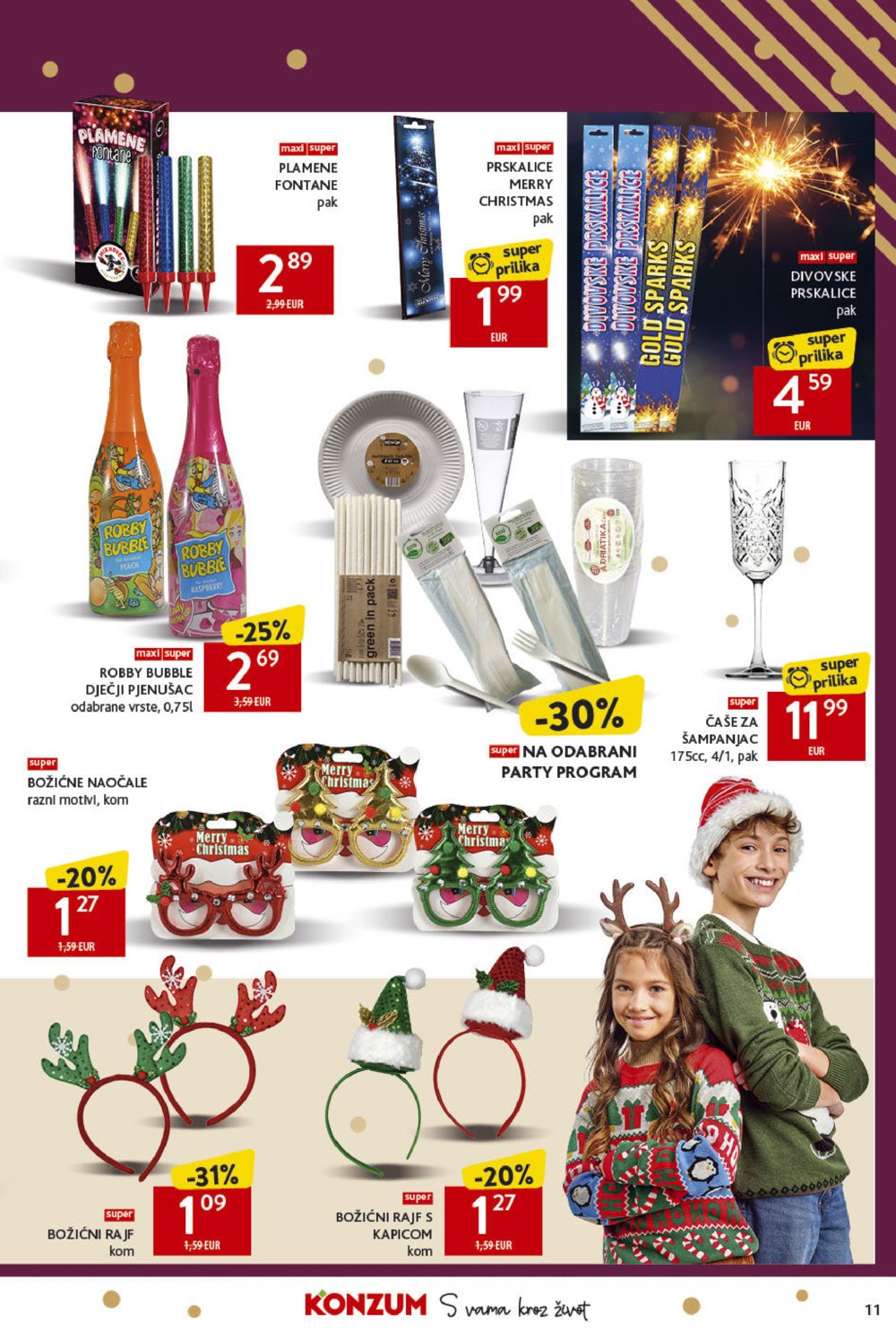 Konzum katalog Akcija 27.12.-31.12.2024.