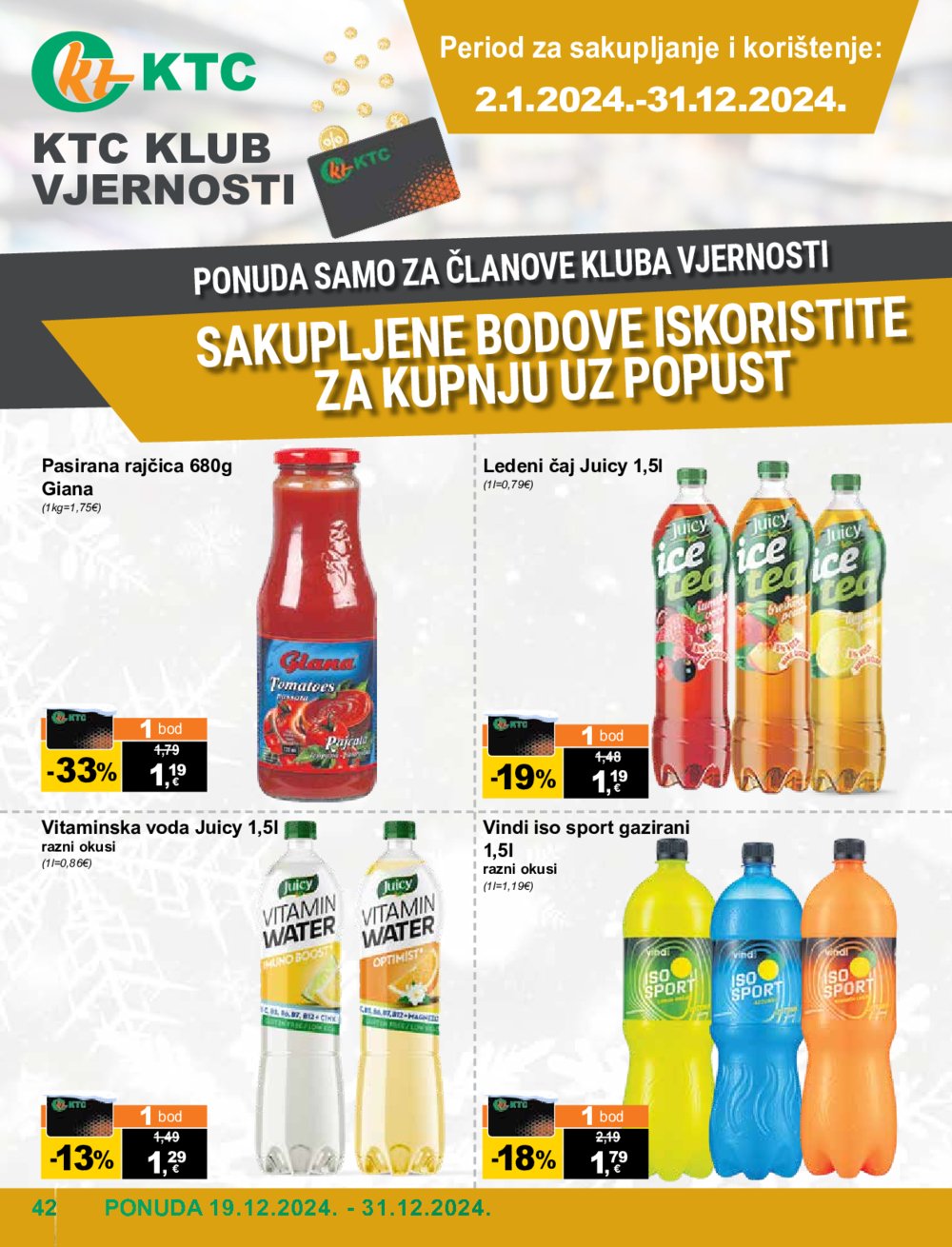 KTC katalog Široka potrošnja 19.12.-31.12.2024.