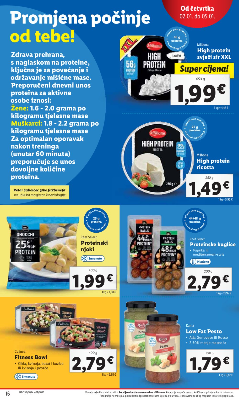 Lidl super ponuda od četvrtka 02.01.-05.01.2025.