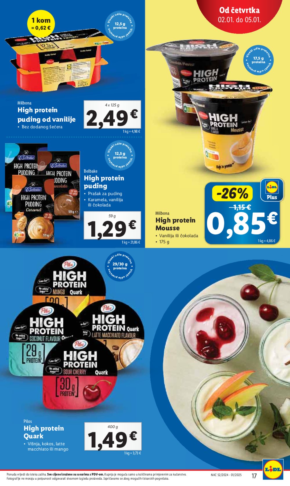 Lidl super ponuda od četvrtka 02.01.-05.01.2025.