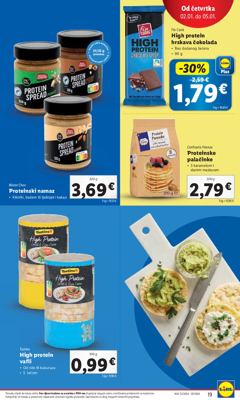 Lidl super ponuda od četvrtka 02.01.-05.01.2025.