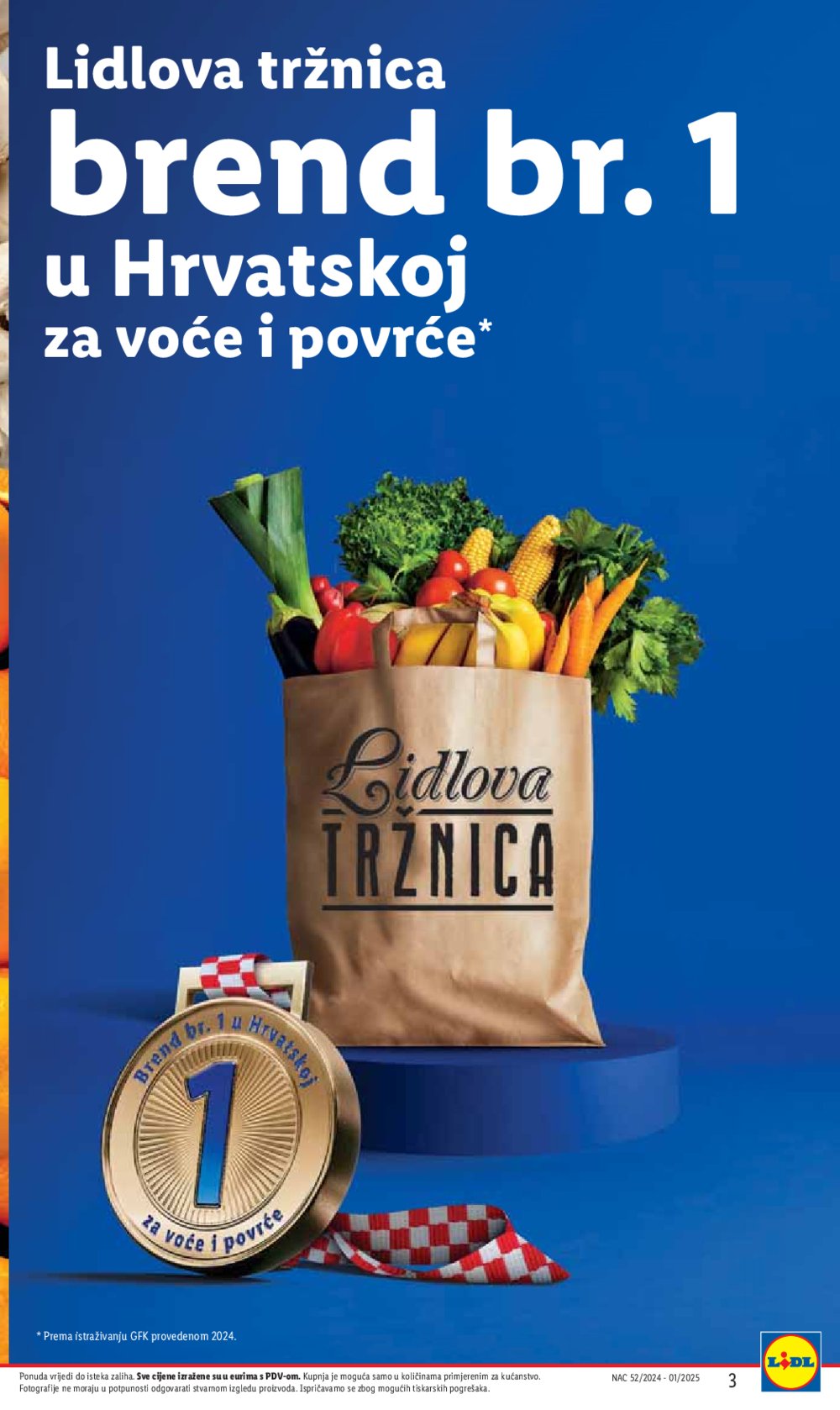 Lidl super ponuda od četvrtka 02.01.-05.01.2025.