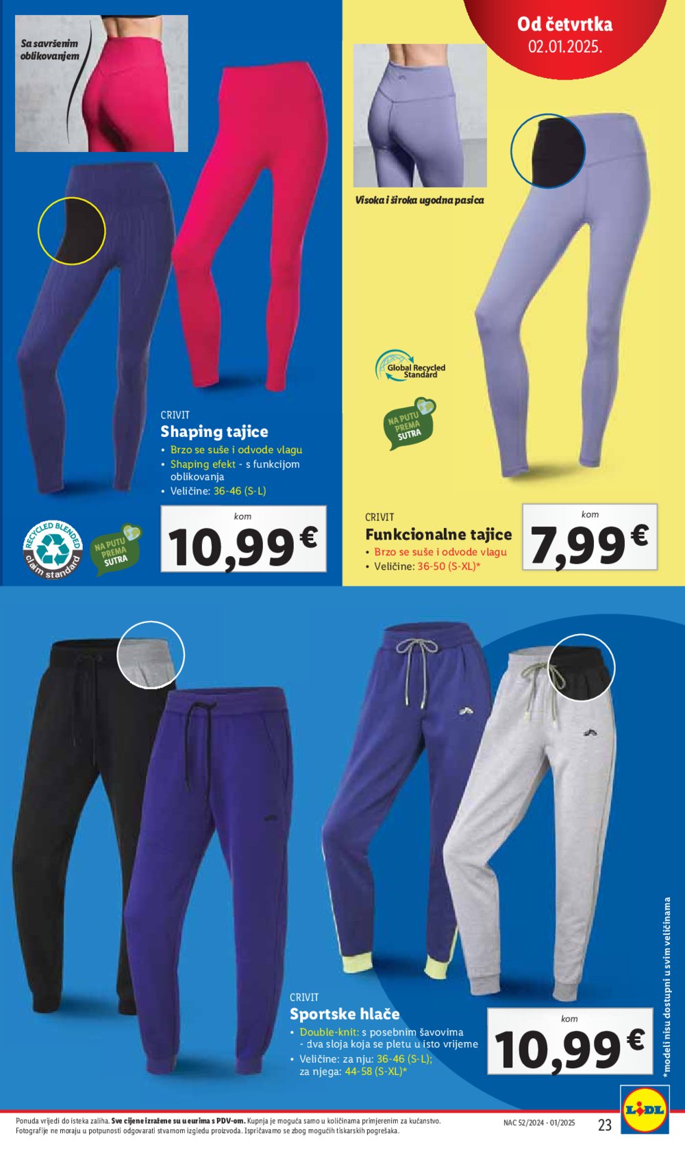 Lidl super ponuda od četvrtka 02.01.-05.01.2025.