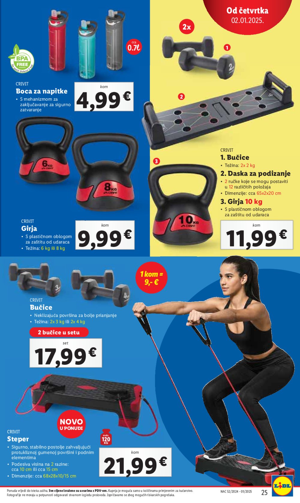 Lidl super ponuda od četvrtka 02.01.-05.01.2025.