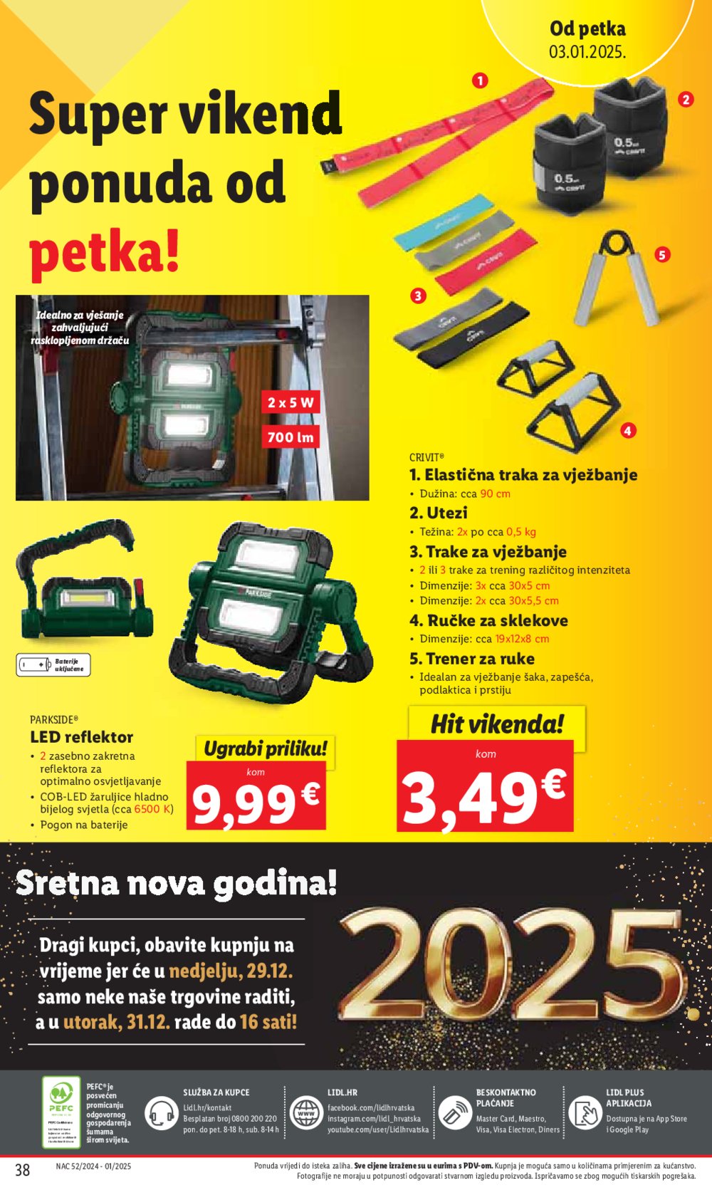 Lidl super ponuda od četvrtka 02.01.-05.01.2025.