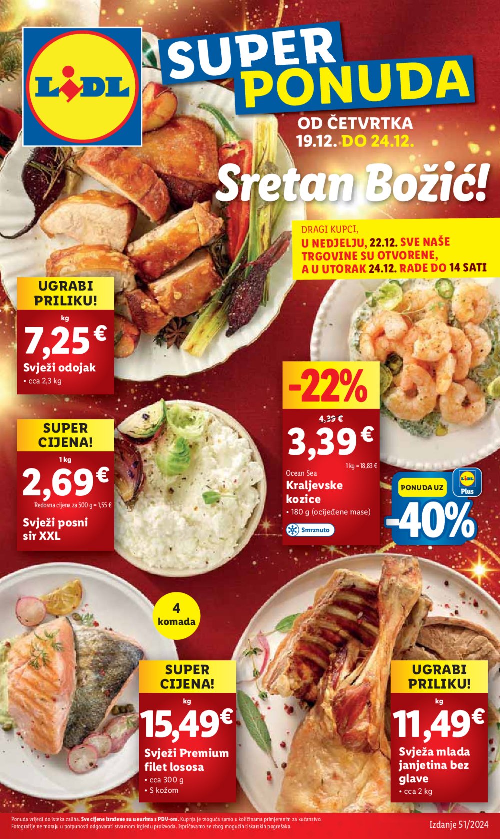 Lidl super ponuda od četvrtka 19.12.-24.12.2024.