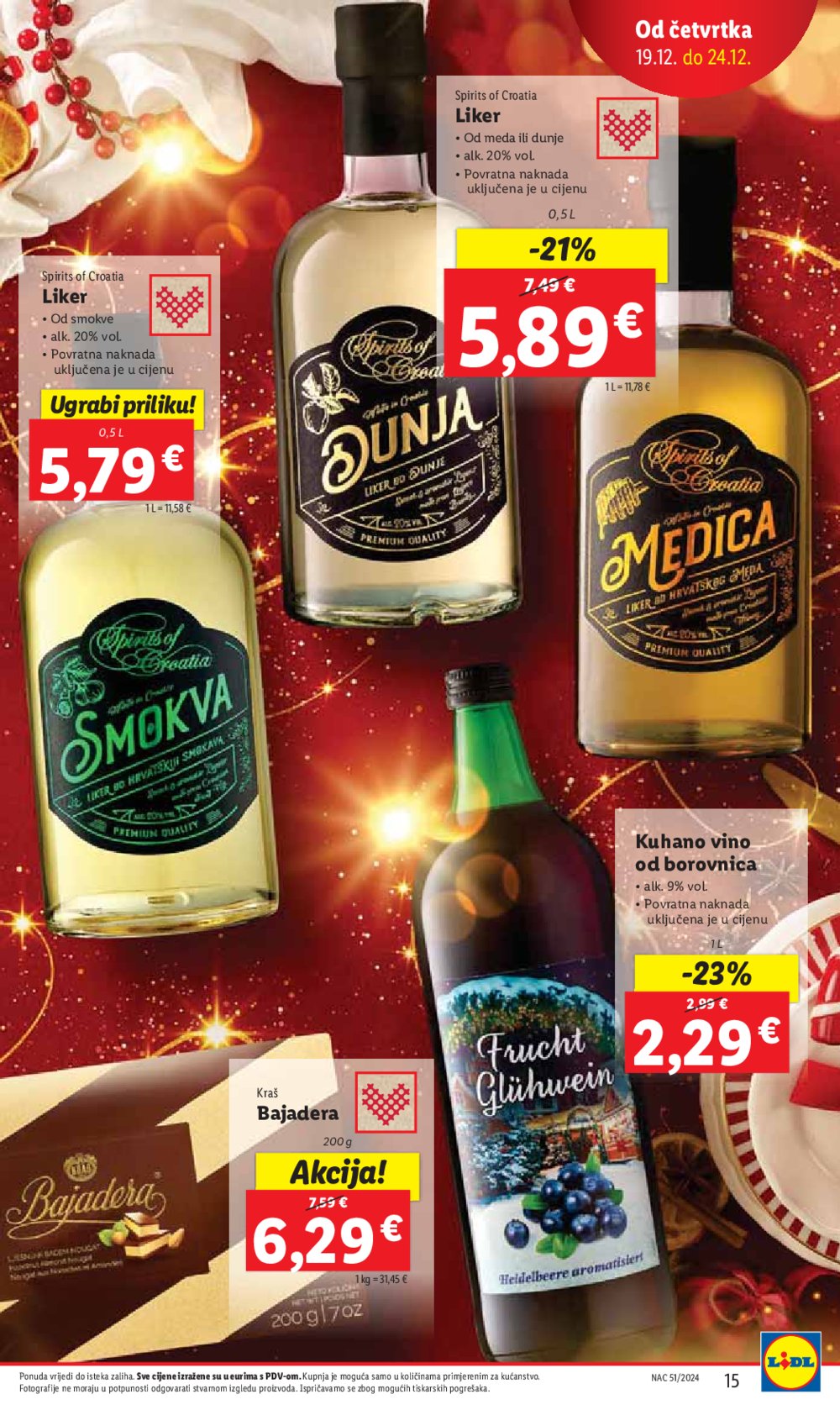 Lidl super ponuda od četvrtka 19.12.-24.12.2024.