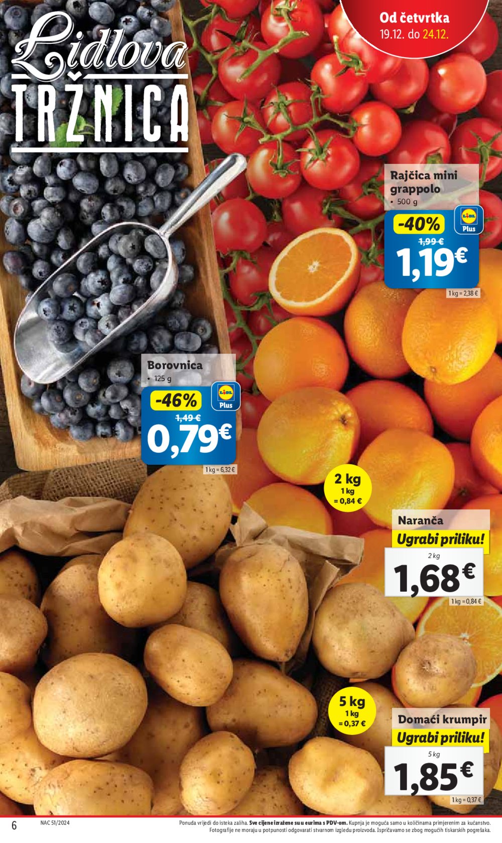 Lidl super ponuda od četvrtka 19.12.-24.12.2024.