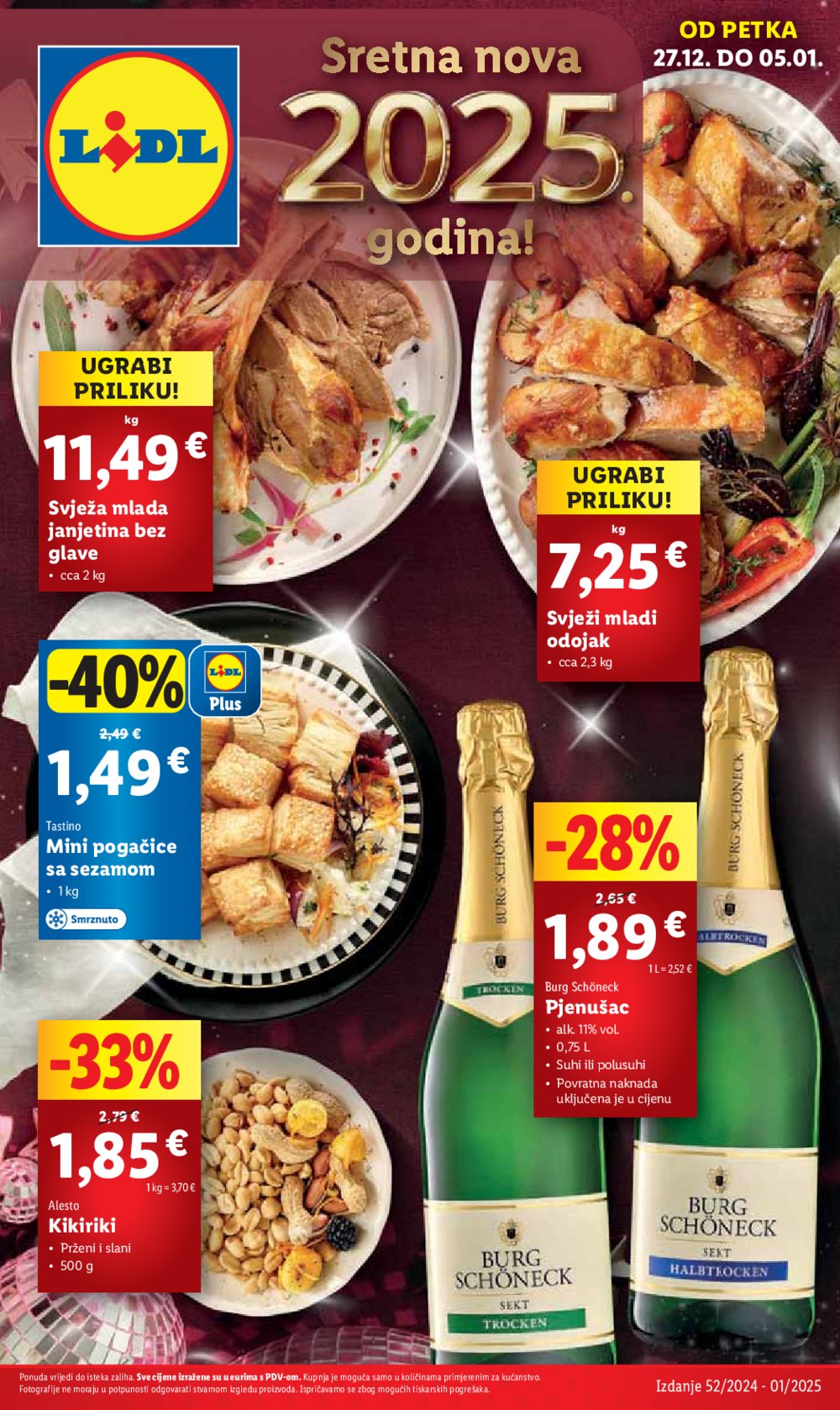 Lidl super ponuda od petka 27.12.-05.01.2025.