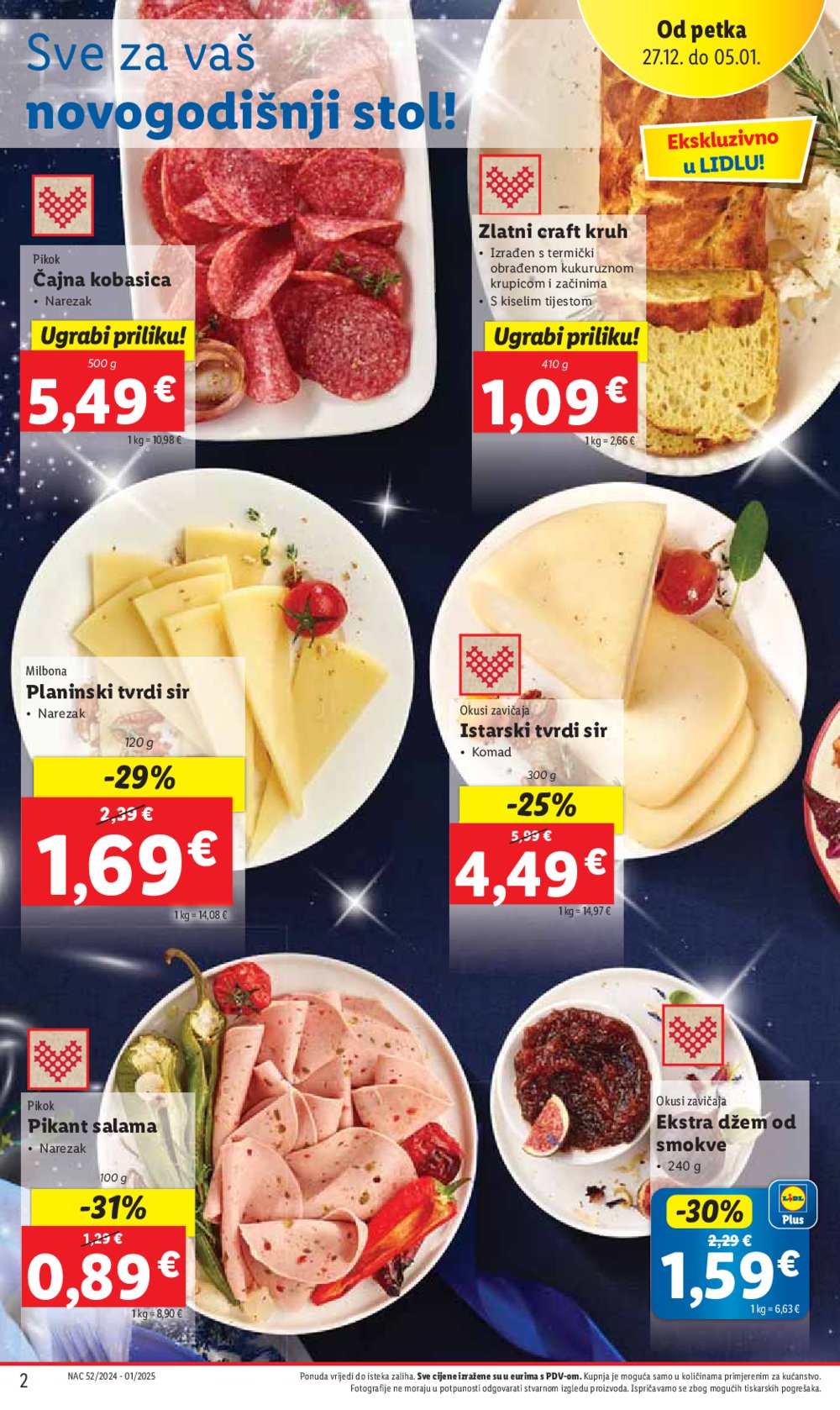 Lidl super ponuda od petka 27.12.-05.01.2025.