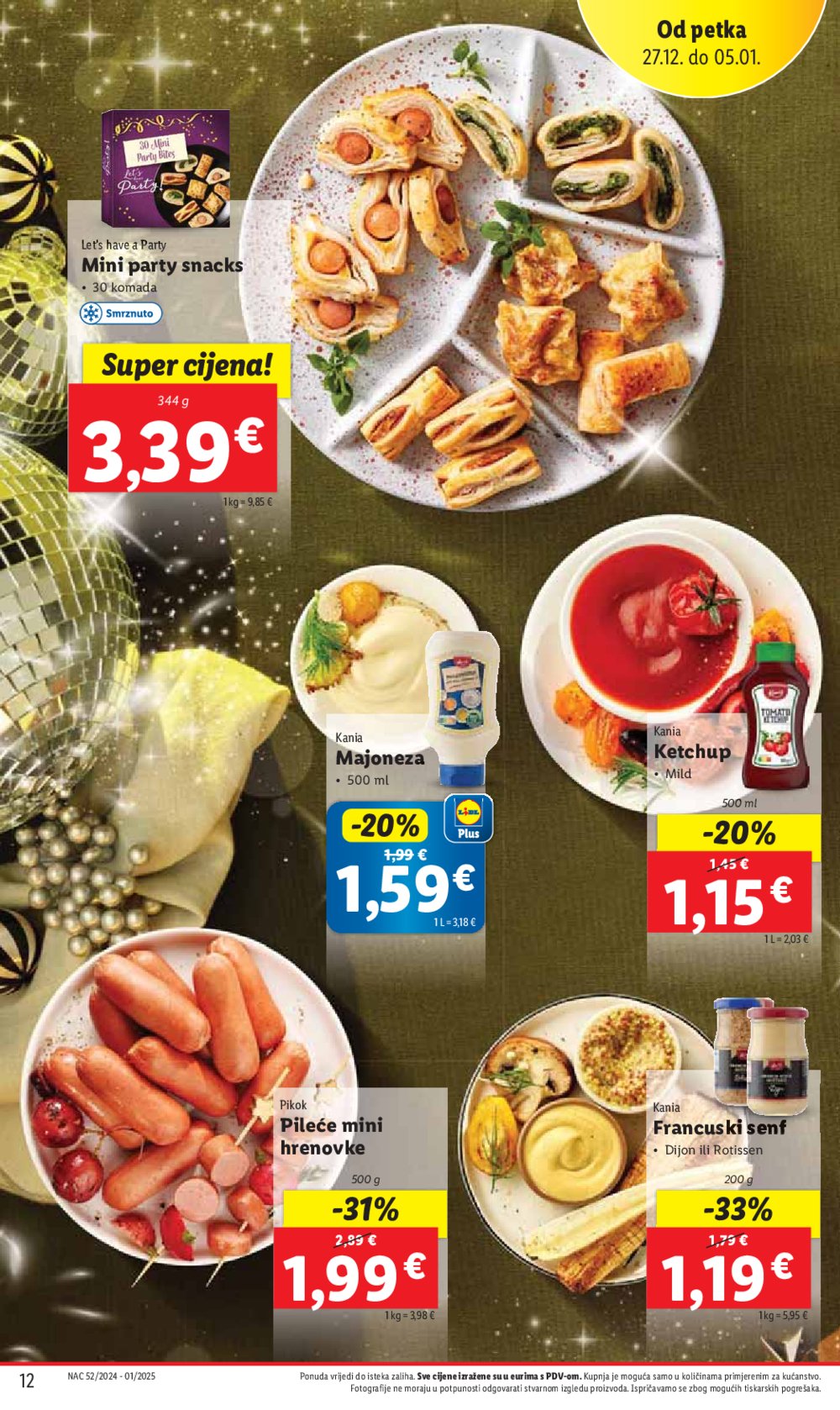 Lidl super ponuda od petka 27.12.-05.01.2025.