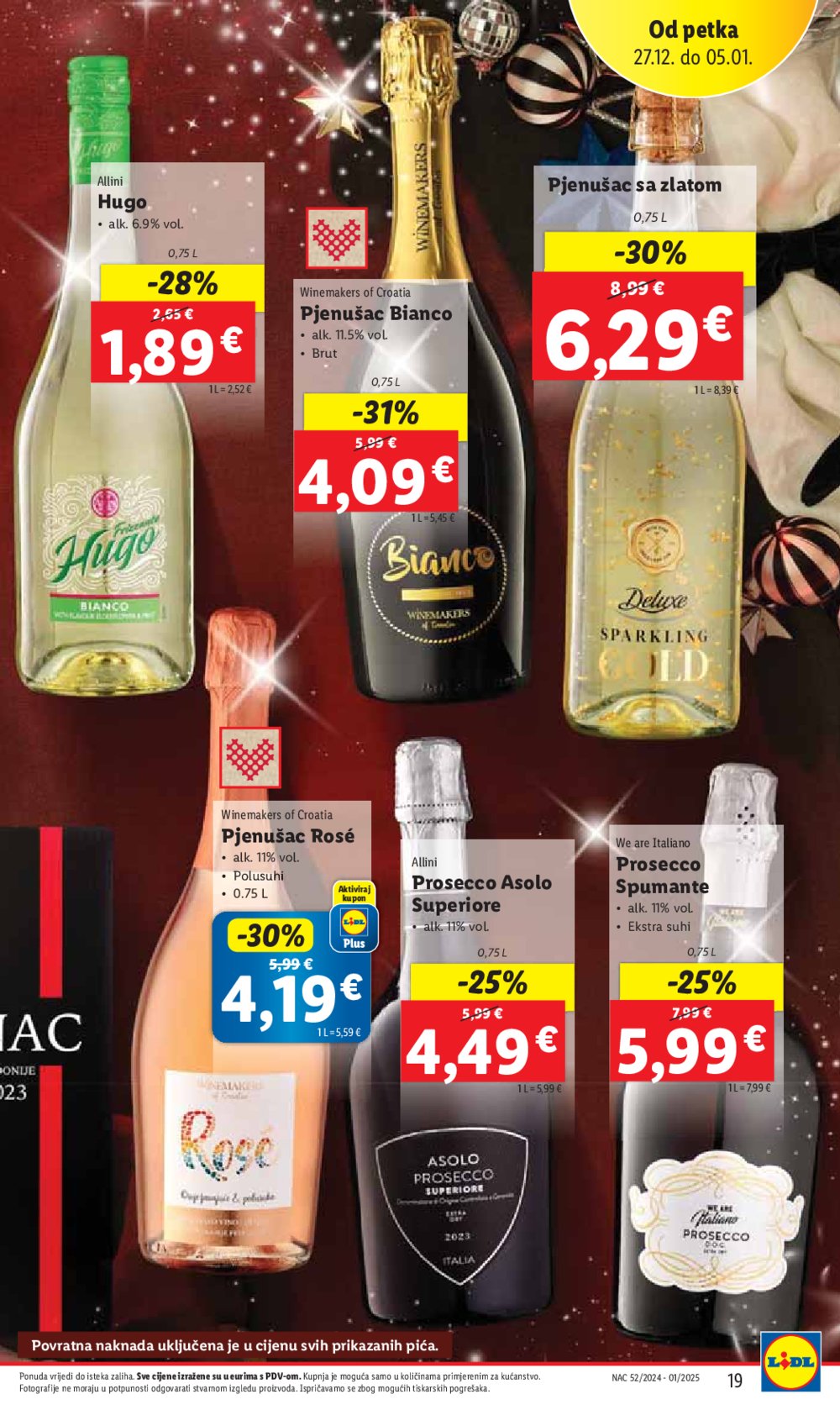 Lidl super ponuda od petka 27.12.-05.01.2025.