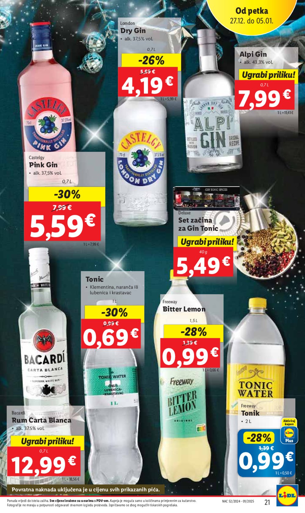 Lidl super ponuda od petka 27.12.-05.01.2025.