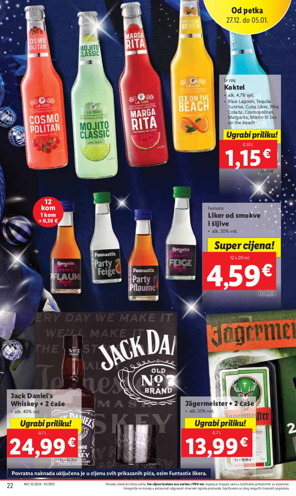 Lidl super ponuda od petka 27.12.-05.01.2025.