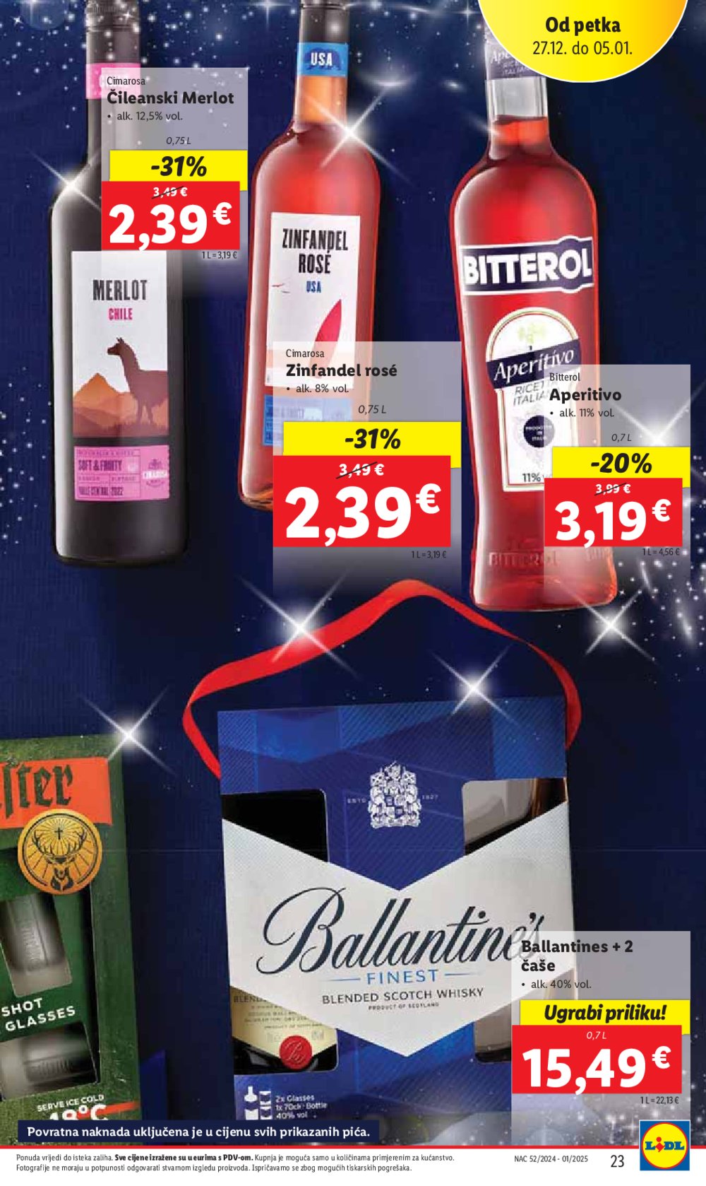 Lidl super ponuda od petka 27.12.-05.01.2025.