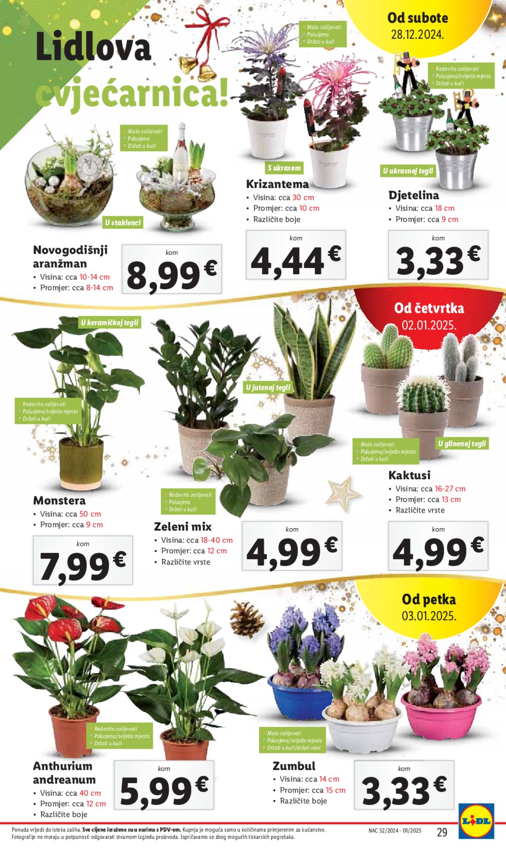 Lidl super ponuda od petka 27.12.-05.01.2025.