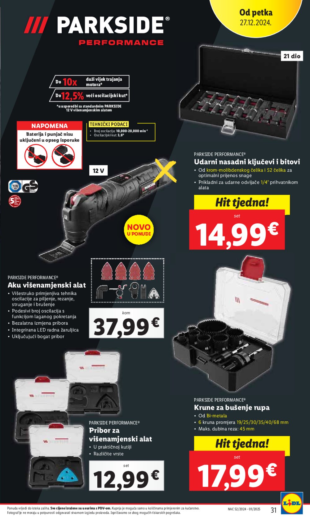 Lidl super ponuda od petka 27.12.-05.01.2025.