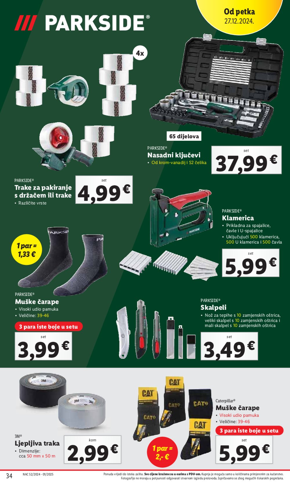 Lidl super ponuda od petka 27.12.-05.01.2025.