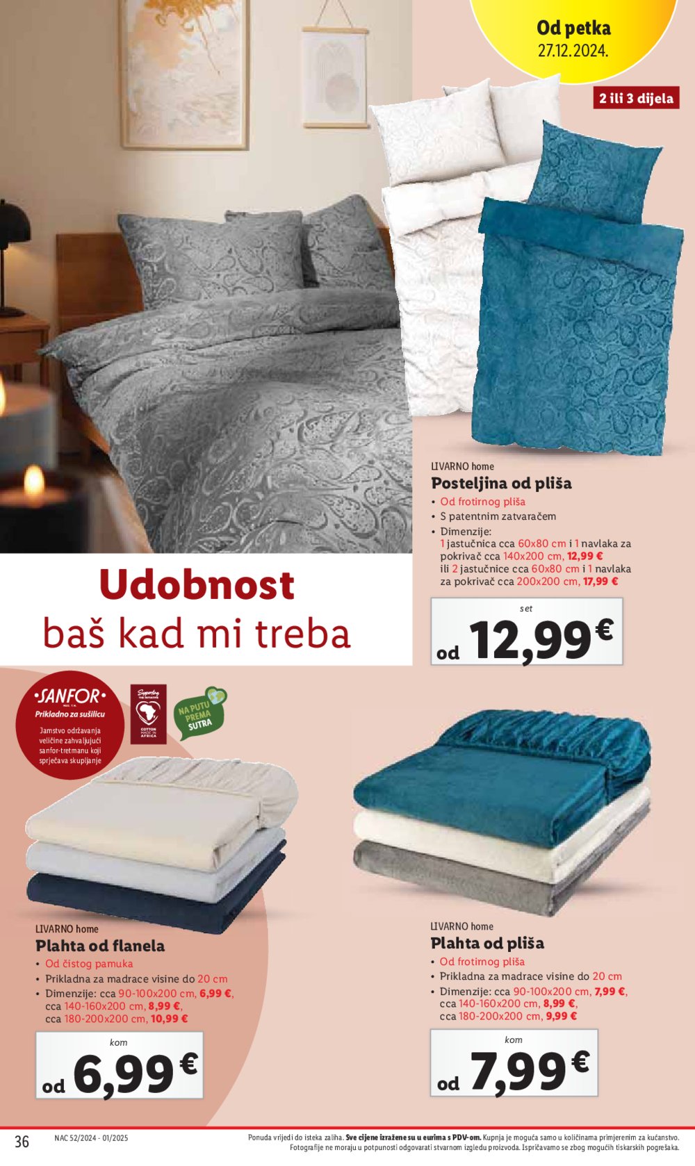 Lidl super ponuda od petka 27.12.-05.01.2025.