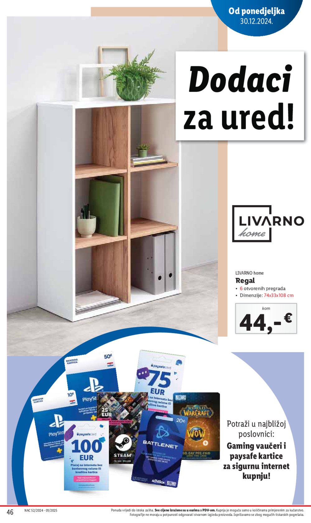 Lidl super ponuda od petka 27.12.-05.01.2025.