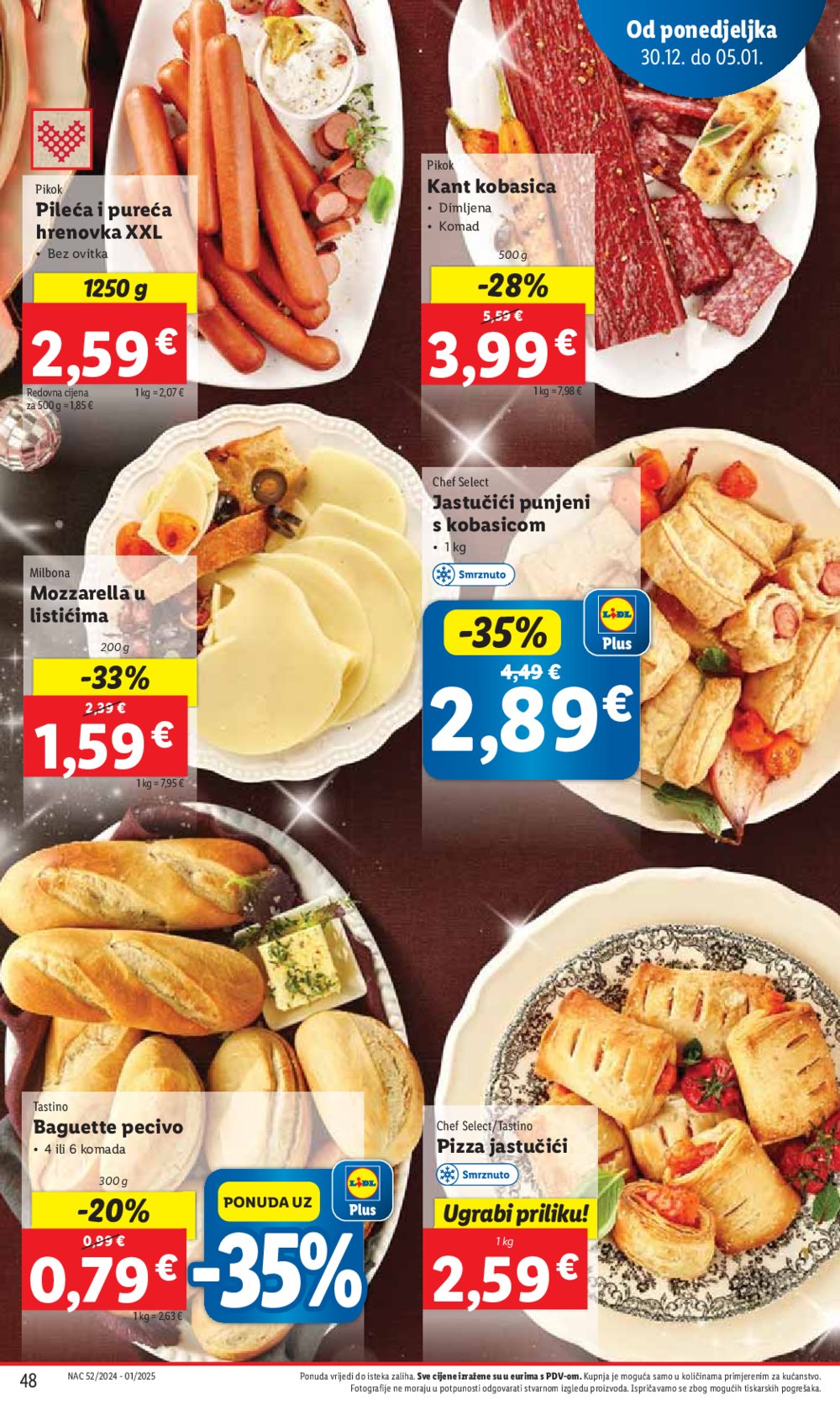 Lidl super ponuda od petka 27.12.-05.01.2025.