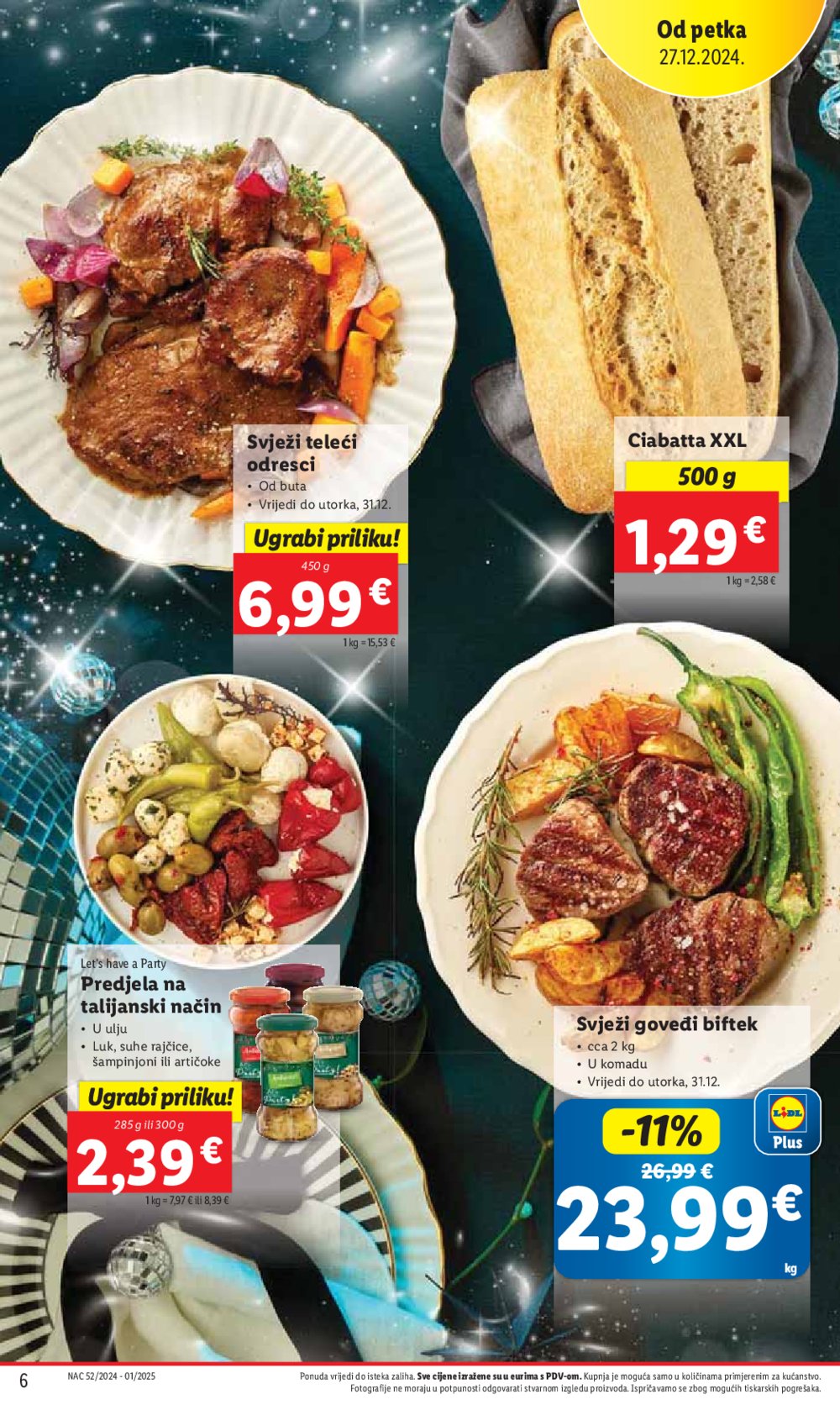 Lidl super ponuda od petka 27.12.-05.01.2025.