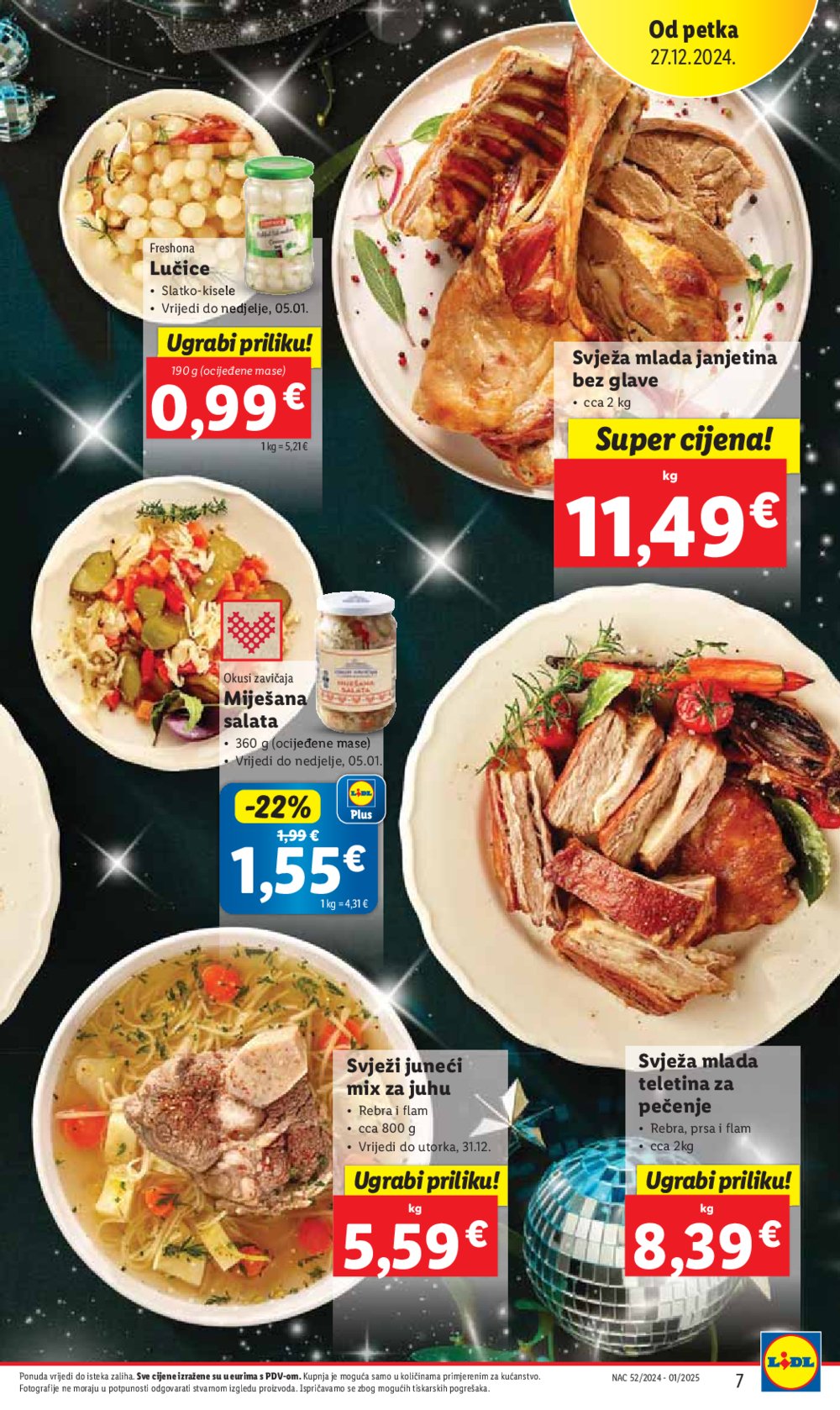 Lidl super ponuda od petka 27.12.-05.01.2025.