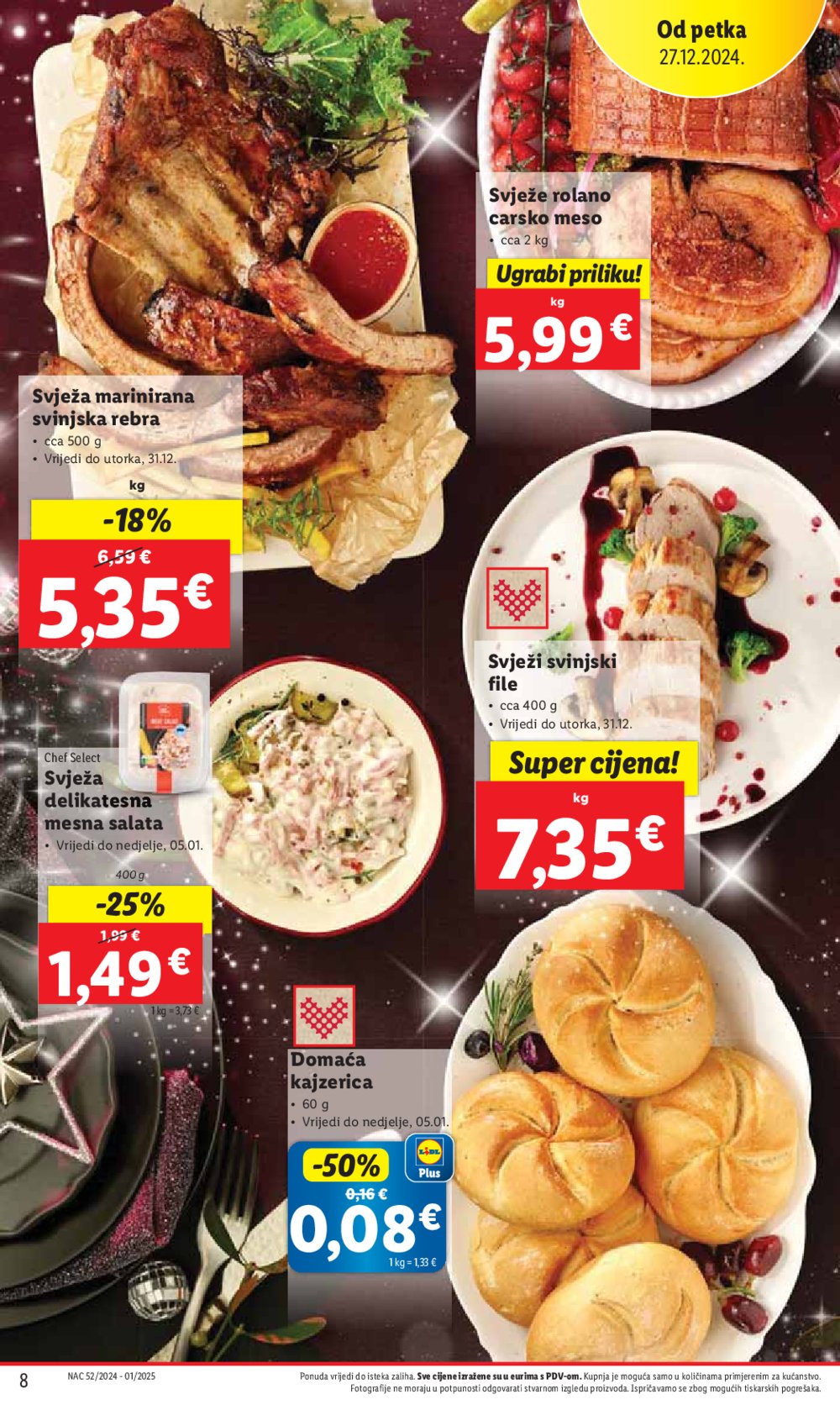 Lidl super ponuda od petka 27.12.-05.01.2025.