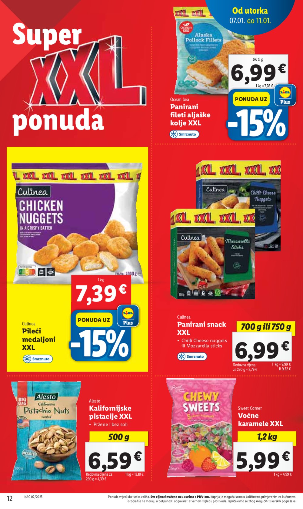 Lidl super ponuda utorka 07.01.-11.01.2025.